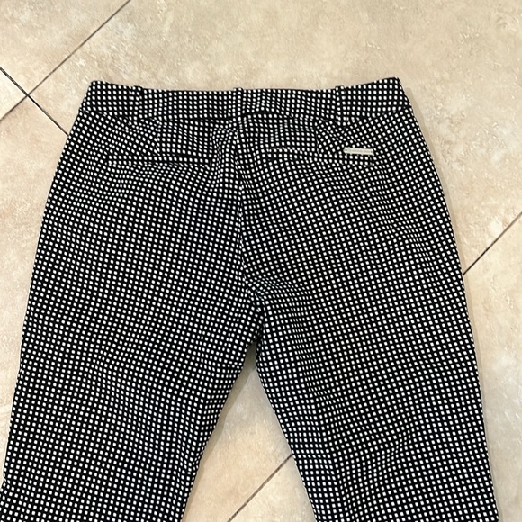 MICHAEL KORS Gingham Stretch Cotton
Pants Size 6 Petite - Picture 5 of 7